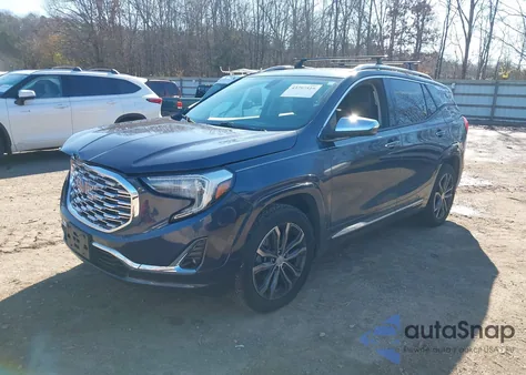 2018 GMC Terrain Denali z USA, uszkodzony, nr VIN 3GKALXEX5JL279433